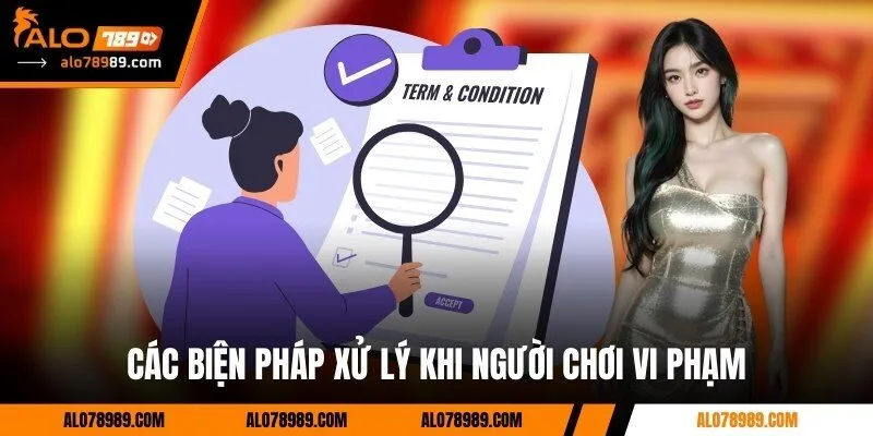 Các cách  xử phạt khi thành viên vi phạm