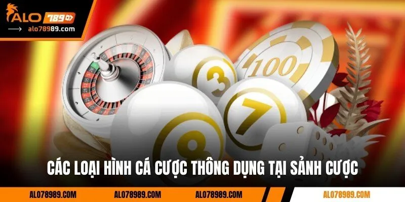 Các loại hình cá cược thông dụng tại sảnh cược
